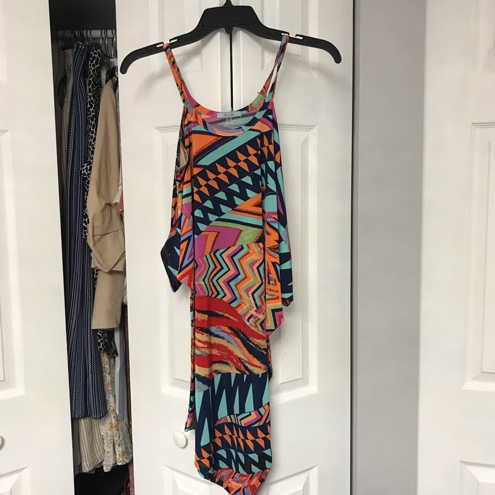 Multicolor Pattern Dress - Picture 2 of 3
